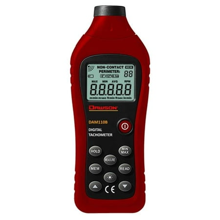 Dawson Tools DAM110B Digital Non-Contact Tachometer