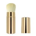 thumbnail image 1 of Retractable Kabuki Foundation Brush Flat Angled Retractable Travel Brushes Face for Blush Bronzer & Powder, 1 of 5
