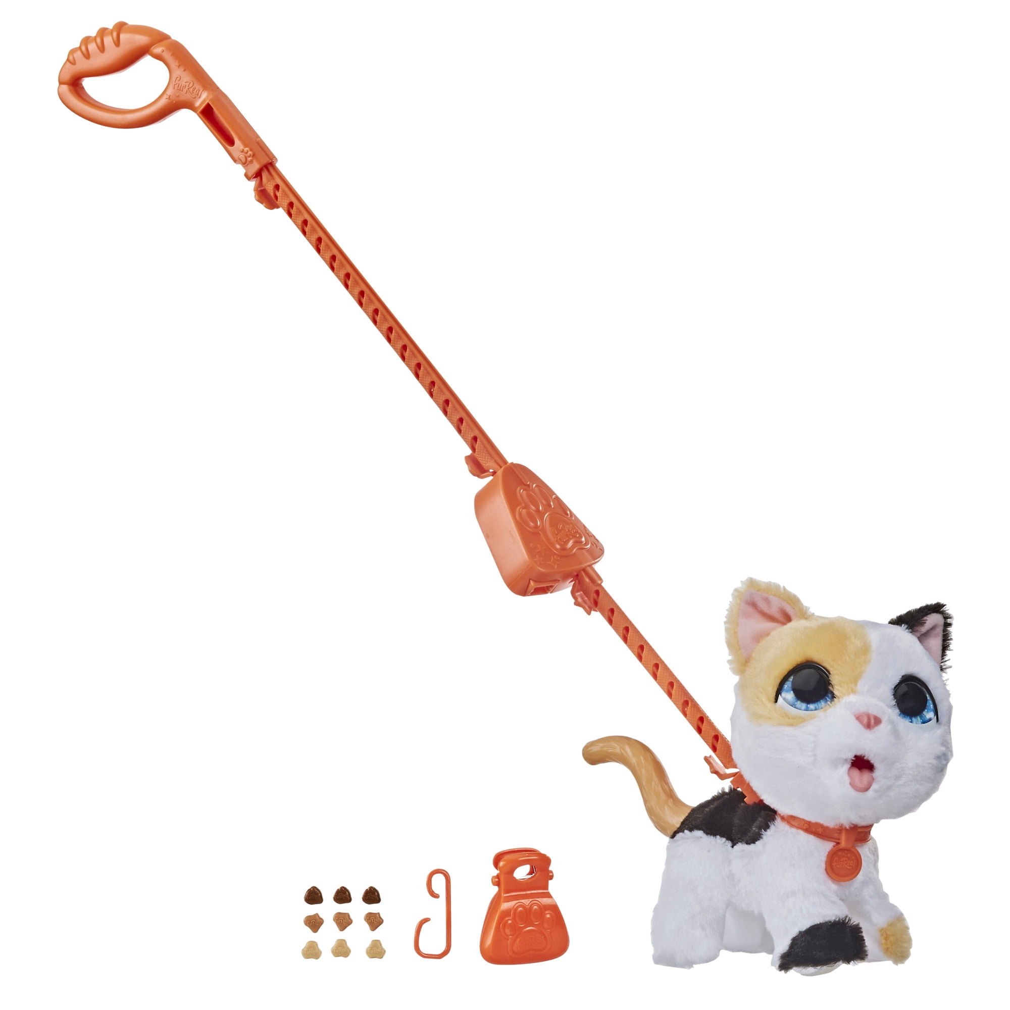 Lil' Wags Colorful Kitty Cat Pet FurReal WalkALots Walking Animal Toy by Mat 