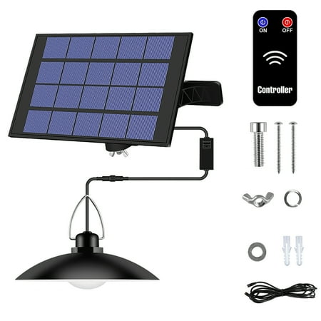 

Solar Light Hanging Aisle Retro Hanging Light Remote Control Solar Hanging Light with Light Control Waterproof for Yard
