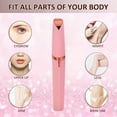 thumbnail image 4 of Eyebrow Hair Remover, USB Rechargeable Painless Precision Portable Electric Eyebrow Trimmer Pen, 4 of 5