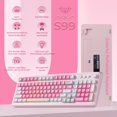 thumbnail image 2 of Teclado para juegos AULA de 99 teclas inalámbrico Bluetooth RGB retroiluminado, 2 of 5
