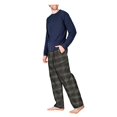 thumbnail image 4 of SLEEPHERO Adult Mens 2 Piece Long Sleeve Flannel Pajama Set (Sizes S-XL), 4 of 5