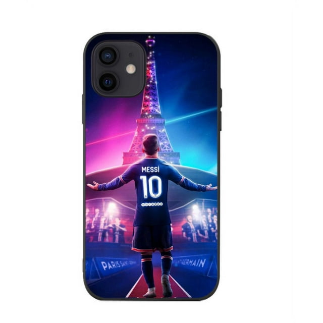 iPhone 12 13 14 Mini Pro Max phone case, Football star Messi 30# MBAPPE 7# Iphone case