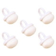 thumbnail image 2 of 5 piezas de pinceles para polvo de uñas, pinceles de maquillaje, pinceles de manicura, limpiador de pinceles, hebilla de pincel Blanco, 2 of 9