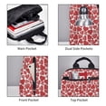 thumbnail image 4 of Naloa Hearts Print Lightweight DayBackpack Suitable for school, work, shopping, travel, etc., 4 of 5