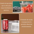 thumbnail image 4 of 10PCS Insertos de policarbonato 1/6, Policarbonato transparente, Tuppers Apilable para Hotel, Recipientes transparentes con tapas, Adecuado para hoteles, restaurantes, familias, 4 of 7