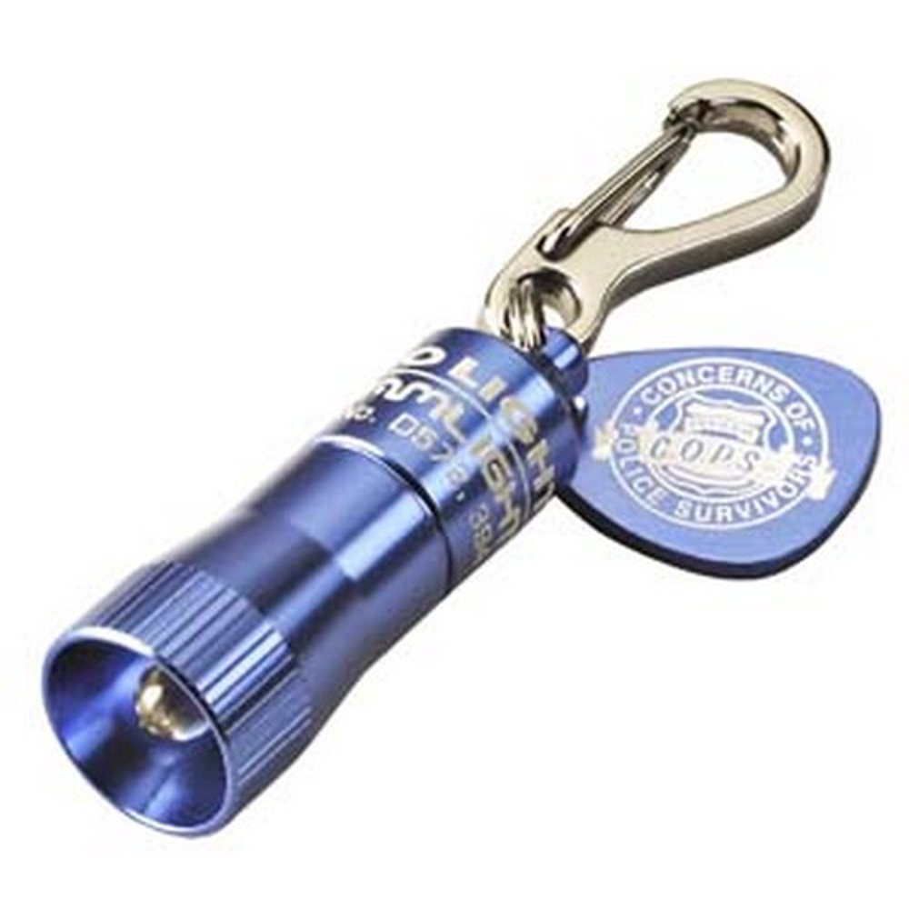 Streamlight 73002 Blue Cops Nano Key Chain Flashlight