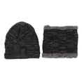 thumbnail image 1 of Oubit Hat Scarf Setwith Fleece Lined,Men Hat Scarf Warm Cold Weather Hat Scarf Men Hat Scarf Smart Functionality, 1 of 8
