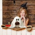 thumbnail image 4 of Ghost Halloween Pillows Stuffed Gus the Ghost with Pumpkin Pillow 11.8inch Cute Decorative Spooky for Halloween Party Home Cushion Decorations, 4 of 6