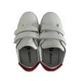 thumbnail image 3 of Tenis George Talla 19 Doble Cinta Blanco con Rojo, 3 of 4