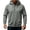 AOP41-Gray, variant on Mens 1/4 Zip Pullover Drawstring Workout Hoodies Drawstring Loose Fit Baggy Pullover For Winter Gym Plain Comfort Clothes White M
