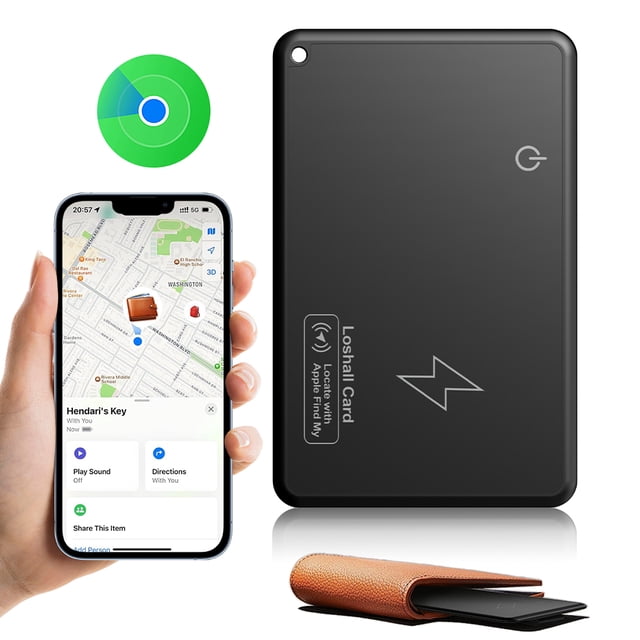 Buscador Artículos GPS Localizador Carga Inalámbrica Funciona Con La Aplicación Apple Find My