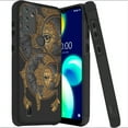 thumbnail image 1 of DALUX MetKase Hybrid Slim Phone Case Cover Compatible with T-Mobile Wiko Voix 4G LTE (2022) - Moon Dreamcatcher, 1 of 2