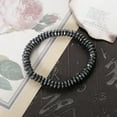 thumbnail image 3 of EOEMY Therapy Hematite Bead Bracelet For Men Healing Natural Crystal Gemstone Bracelet-099-14, 3 of 3