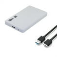 thumbnail image 2 of 2.5 Inch External Hard Drive Enclosure USB 3.0 5Gbps Hard Drive Case Adapter Tool-Free Portable for SATA HDD SSD, 2 of 8