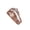 H, variant on Weloille Vintage Style Floral Band Paired Diamond Ring, Elegant Wedding, Anniversary Gift for Her (Rose Gold)
