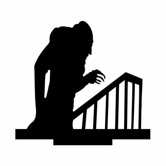 ACDANC Nosferatu Candle Holder Shadow Tealight Shadow Caster Halloween Horror Candle Holder Decor Party Horror Decor