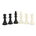 thumbnail image 2 of Pièces d'Échecs, Jeu d'Échecs en Plastique PP, Robuste Durable pour Cadeau de Festival Enfants Adultes Relation Intime Pièces d'Échecs, 2 of 8