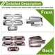 thumbnail image 3 of Reemplazo de tapa de espejo Unique Bargains para Ford F150 2009-2014, cubierta de guardia de espejo con agujero para señal de giro, 1 juego, 3 of 7