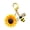 Lobster buckle bee s, variant on Decorative Sunflower Resin Keychain Ideal For Gifts And Accessories