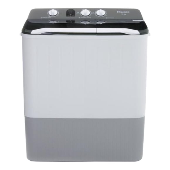 Lavadora de 13 kg Hisense Doble Tina WSA1302P_DPY Color Blanca
