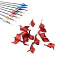 thumbnail image 4 of 50PCS Archery Vanes 1.75 Inch, Metal Wing Vanes Shaft Feather Fletching For DIY Recurve Compound Bows, 4 of 8