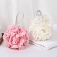 thumbnail image 3 of Bath Sponges Bath Loofahs Mesh Pouf Shower Wash Ball Large 3 Packs 60g Each Soft Eco-Friendly for Men& Women Cleanse, Smooths Skin, Exfoliating, 3 of 5