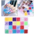 thumbnail image 4 of 3500 Uds de Imitación para Decoración de Uñas Baoblaze Resina Color Brillante, 4 of 8