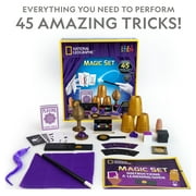 NATIONAL GEOGRAPHIC Kids Magic Science Set - 45 Magic Tricks for Unisex Kids to Perform
