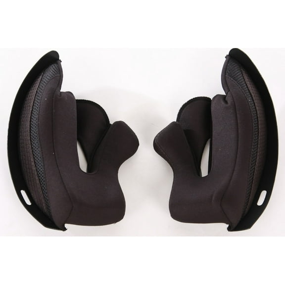 HJC FG-MX Helmet Replacement Cheek Pads Black SM/LG