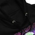thumbnail image 3 of Iron Maiden Purple - Small Guitar Classic Unisex Hoodie - Black - Small, 3 of 5
