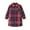 Wine, variant on SonxaHe Infant Girls Jacket Flannel Button Down Long Sleeve Mid Length Plaid Shirts Cozy Fall Casual Jacket Blue,Sized 18-24 M