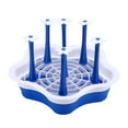 thumbnail image 1 of Countertop Drying Rack，Drain Rack Water Bottle Drainer，Practical Kitchen Tool PP Drying Holder With The Flowers Shaped, 1 of 4