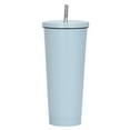 thumbnail image 2 of SPRING PARK 750ML Classic Tumbler Stainless Steel Water Tumbler Cup with Lid and Straw Vacuum Travel Mug Gift, 2 of 3