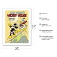thumbnail image 2 of Hawaiian Holiday - Starring Mickey Mouse & Donald Duck - Vintage Film Movie Poster c.1927 - Bamboo Fine Art 290gsm Paper (Unframed) 12x16in, 2 of 4