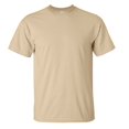 thumbnail image 1 of Gildan - Camiseta básica de manga corta Modelo Ultra Cotton para hombre caballero (Tostado), 1 of 2