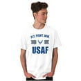 thumbnail image 4 of US Air Force Fly Fight Win USAF Men's Graphic T Shirt Tees Brisco Brands M, 4 of 6