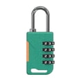 thumbnail image 4 of Luggage Padlocks 4 Digit Password Lock Portable Suitcases Security Locks Keyless Unlocks AntiTheft Padlock Easy to Use, 4 of 9