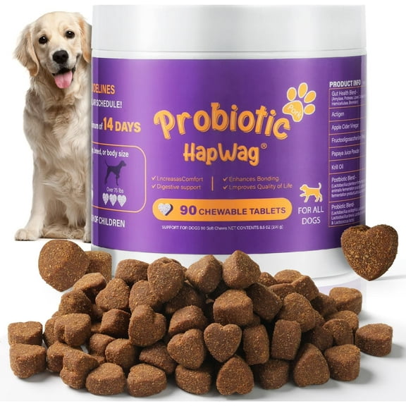 Dog Chews for Digestive Comfort, Soft Bites for Gut Balance and Everyday Wellness, for All Breeds and Sizes