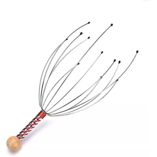 Masajeadores del cuero cabelludo, hormigueo de masaje de cabeza de mano, rascador para relajación profunda, estimulación del cabello y alivio del estrés