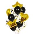 thumbnail image 1 of Kit de globos de fiesta para niños, 14 unidades, globos de látex amarillo y negro, 1 of 1