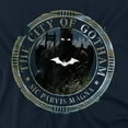 thumbnail image 2 of The Batman (2022) T-Shirt Gotham Seal Unisex Graphic Tee For Men & Women, 2 of 7