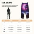 thumbnail image 3 of Sikiie Purple Moon Tree Night Sky Women’s Ultra-Soft Comfy Lounge Pants Sleepwear Comfy Lounge Pants Drawstring Sleep Bottoms with PocketsX-Large, 3 of 6