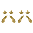 thumbnail image 1 of Accesorios Pestaña Reemplazo Metal 4pcs para El Controlador Elite (oro), 1 of 5