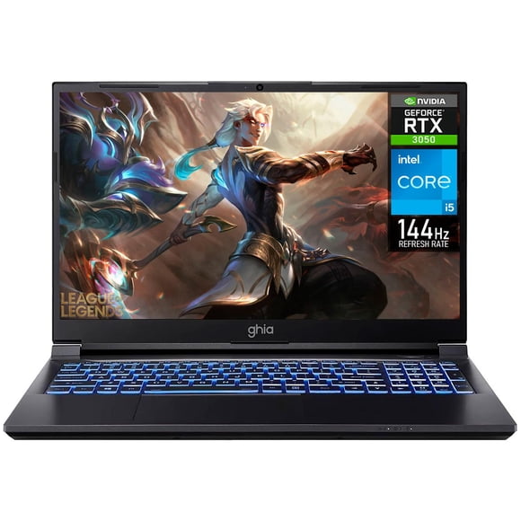 Laptop Gamer Libero Nvidia GeForce RTX 3050 4GB Core i5 12450H 32GB 1TB SSD Pantalla 15.6" IPS FHD 144Hz Teclado Español W11H
