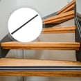 thumbnail image 1 of FUTUREORYY Stair Grip Strips Self Adhesive Edging Stair Edges Trim Black Gray PVC 1Set Simple Design, 1 of 7