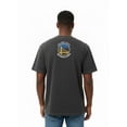 thumbnail image 4 of NBA Golden State Warriors Men's & Big Men's Front & Back Boxy Fit Mineral Wash Graphic T-Shirt, Sizes XS–4XLT, 2XB–5XB, 4 of 6