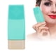 thumbnail image 5 of Instrumento de limpieza facial eléctrico Cepillo de lavado de cara con vibración de silicona resistente al aguaVerde, 5 of 8