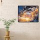 thumbnail image 5 of Cuadros Decorativos DIY pintura por números Kit mar ola lienzo dibujo pared arte cuadro decoración del hogar Likrtyny embutido en tela, 5 of 9